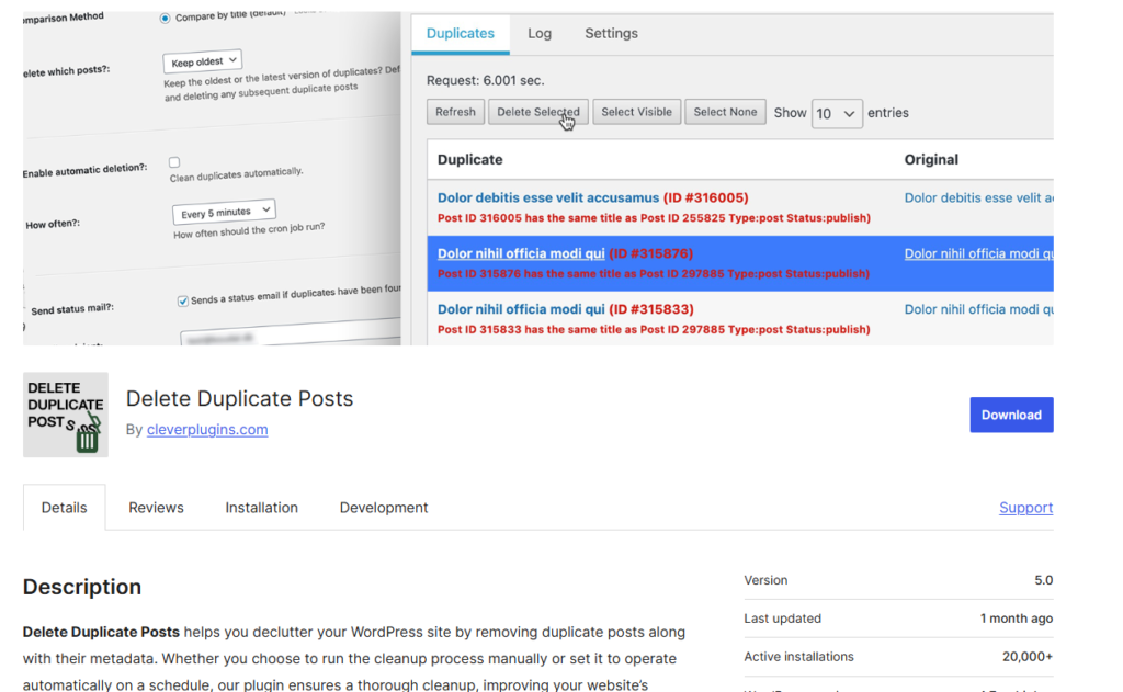 How to Detect and Delete Duplicate Posts in WordPress